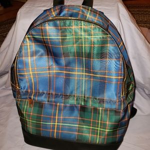 Plaid Backpack